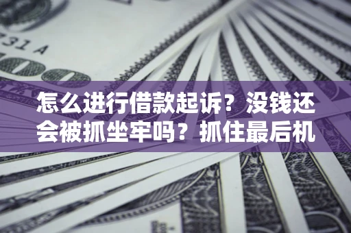 济南怎么进行借款起诉？没钱还会被抓坐牢吗？抓住最后机会！
