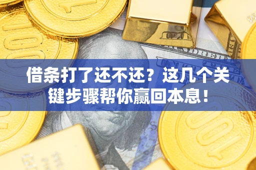 济南借条打了还不还？这几个关键步骤帮你赢回本息！