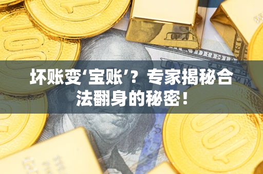 济南坏账变‘宝账’？专家揭秘合法翻身的秘密！