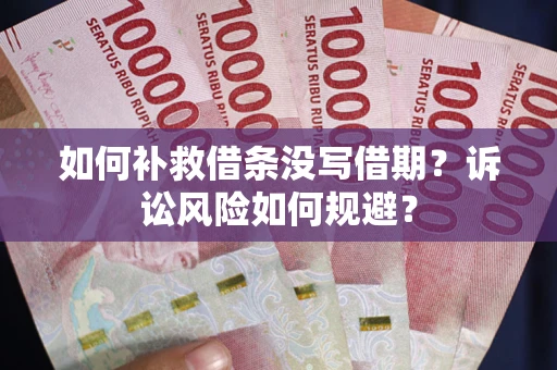 济南如何补救借条没写借期？诉讼风险如何规避？