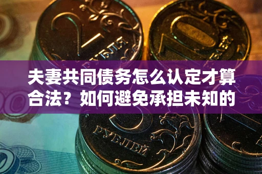 济南夫妻共同债务怎么认定才算合法？如何避免承担未知的债务风险？