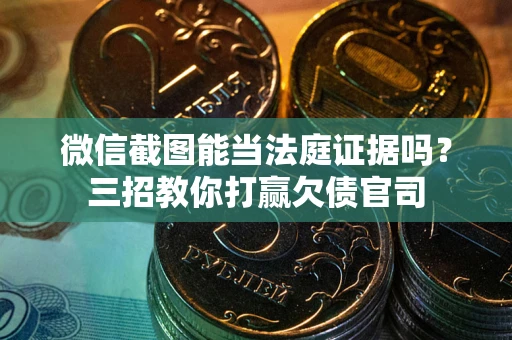 济南微信截图能当法庭证据吗？三招教你打赢欠债官司